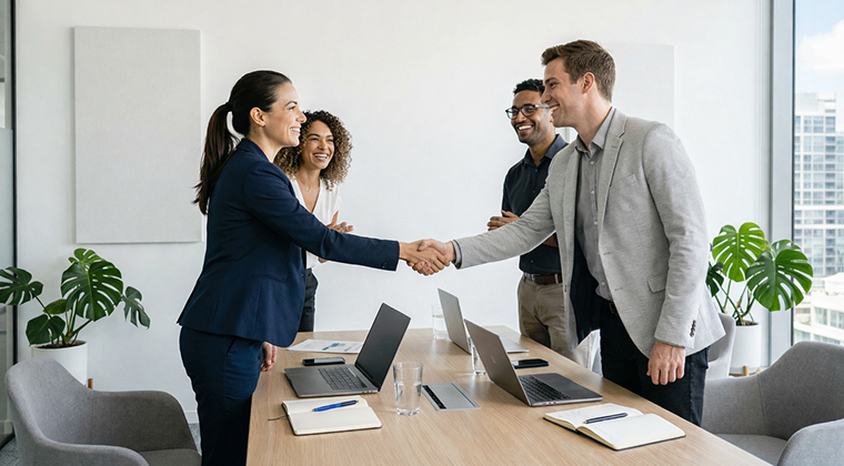 Marketing agency team managing clients on ZarklyX